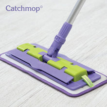 將圖片載入圖庫檢視器 CatchMop 神奇拖把組合 (1桿+1布) Telescopic Cleaning Set 韓國專利製品,超細纖維和特殊倒勾設計