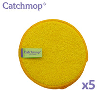 將圖片載入圖庫檢視器 Catchmop 多用途清潔抹布(圓形) x5入裝