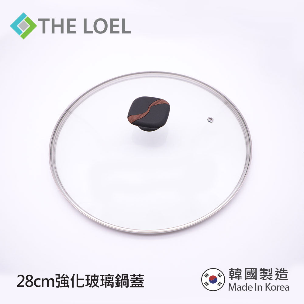 THE LOEL 韓國强化玻璃鍋蓋 28cm / Korea 28cm Tempered Glass Lid