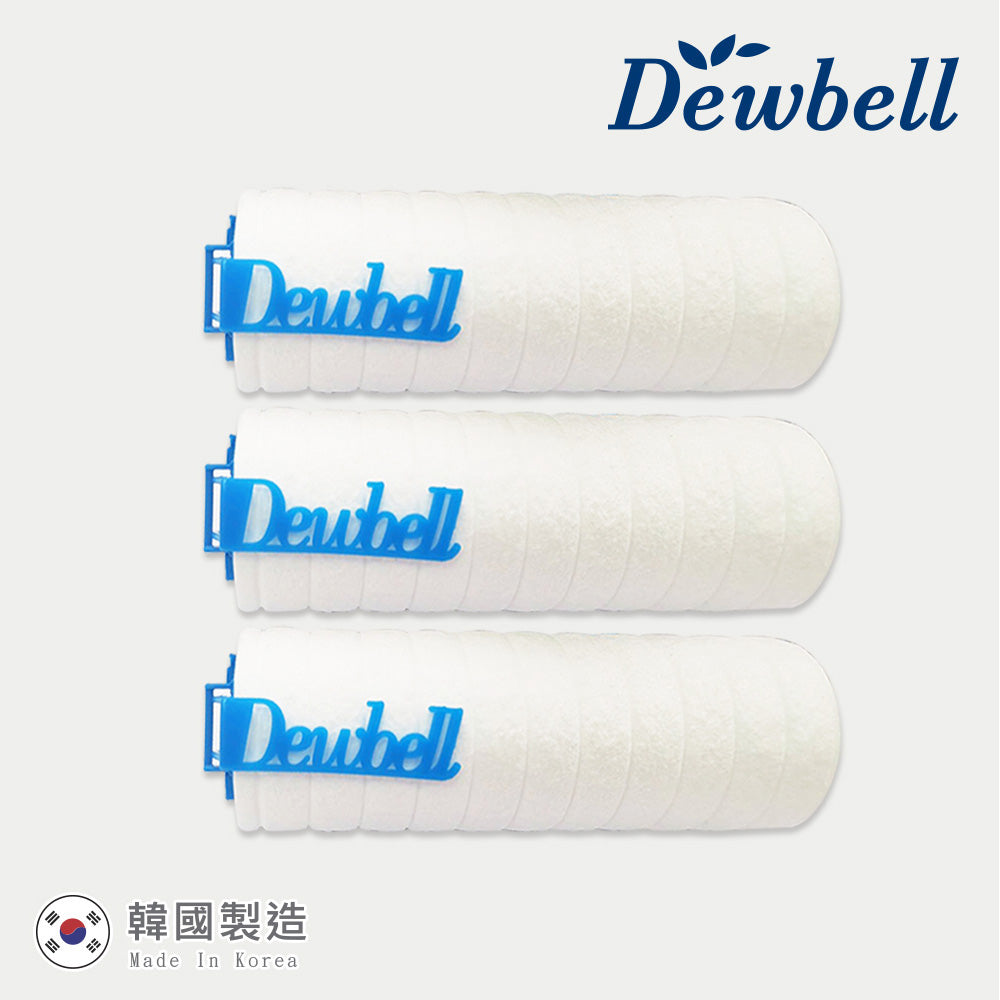 Dewbell 沐浴除氯過濾水器濾芯3入裝-藍色基本款 / Korea Shower Water Filter (F15-BUf3)