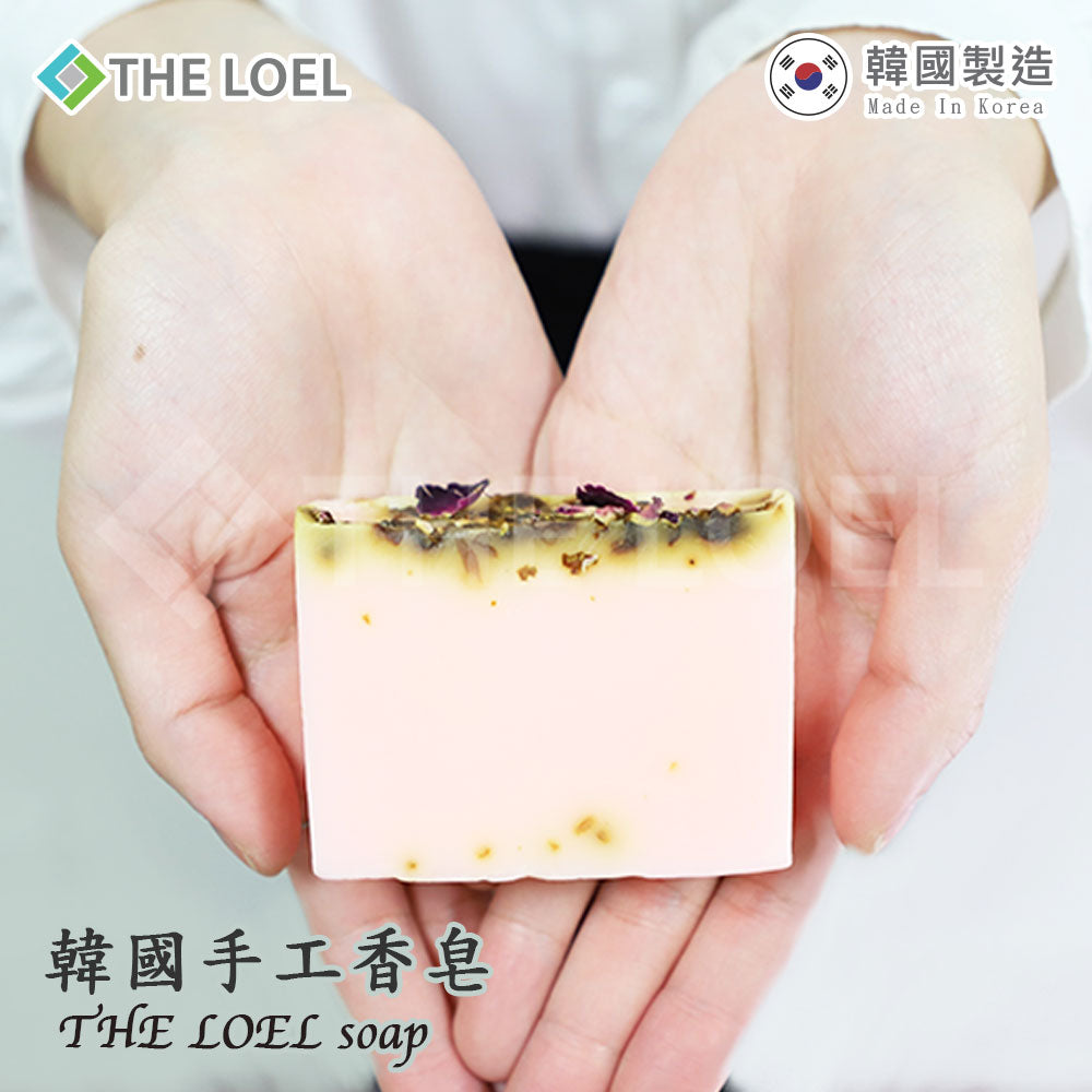 THE LOEL 韓國天然手工香皂【玫瑰】