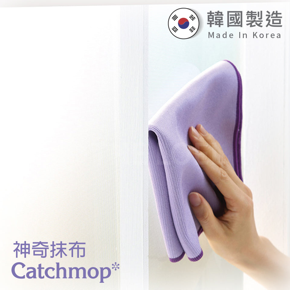 CatchMop 神奇玻璃抹布 (1入裝) Glass Mop (1p)